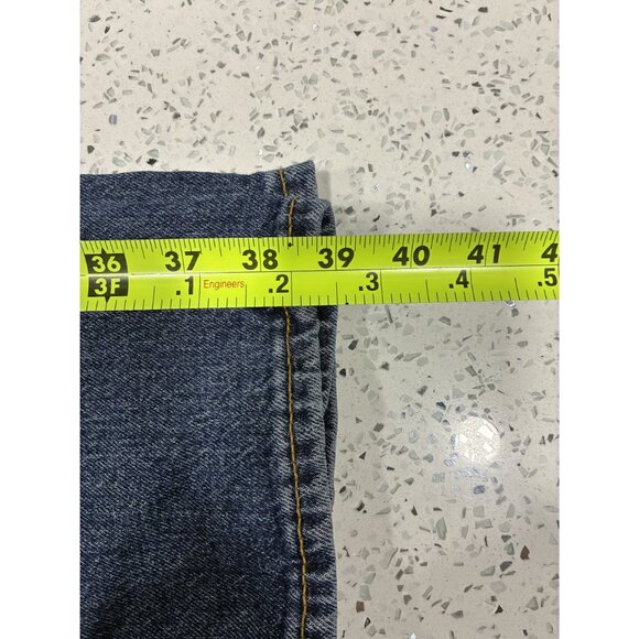 Goodfellow & Co Mens Relaxed Fit Medium Wash Jeans 36x30 Pre-Loved Denim Pants - Picture 6 of 8